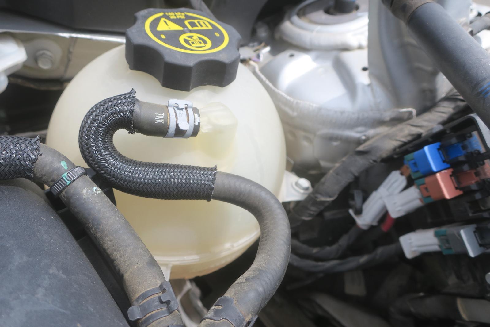 Coolant Overflow Reservoir