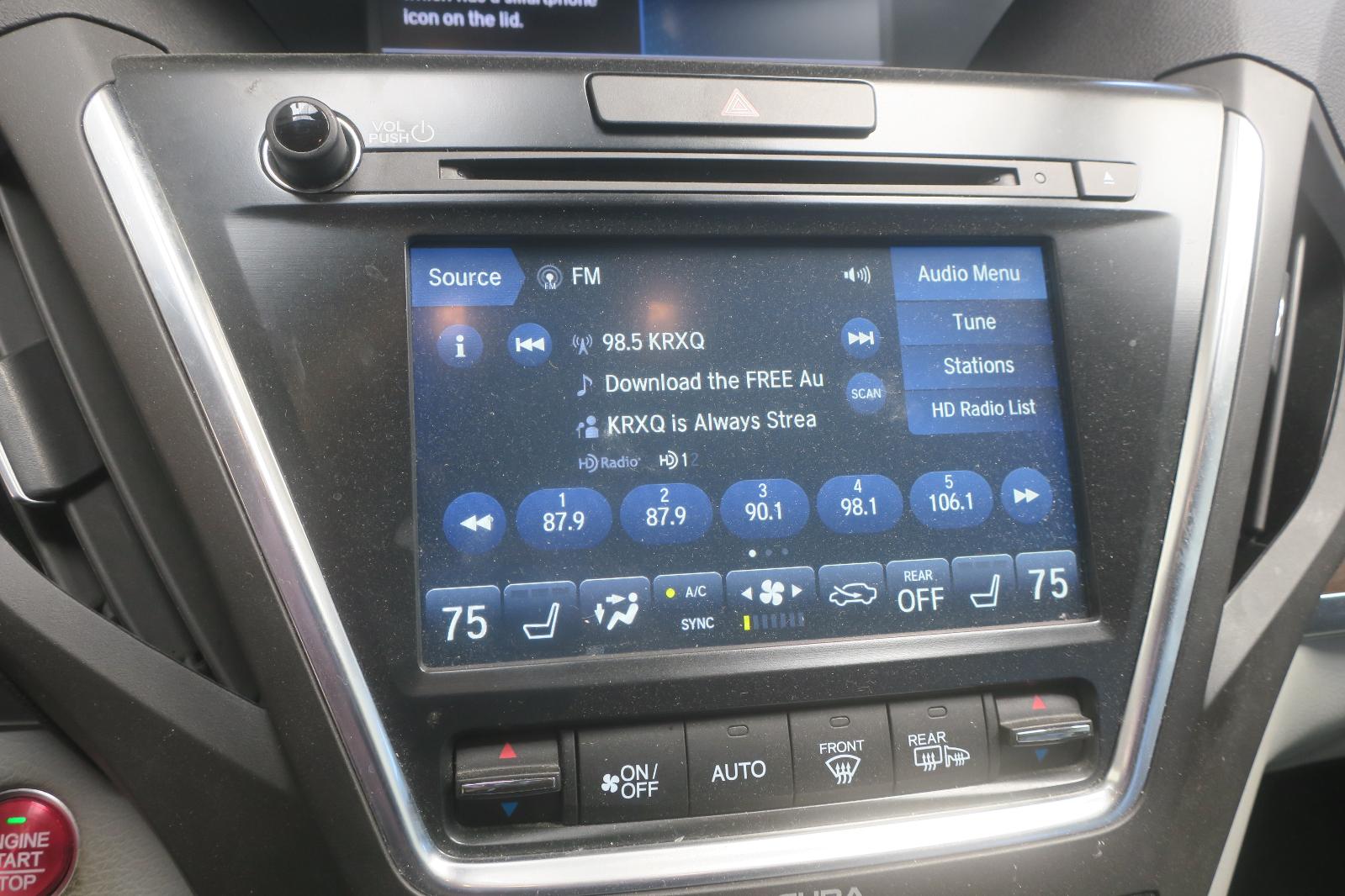 Info-GPS-TV Screen