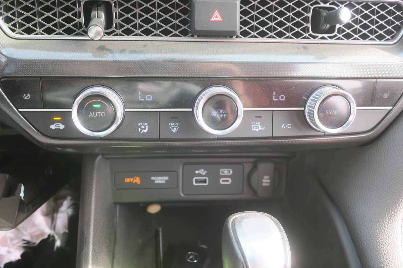 2024 Acura Integra Climate Control AC Heater