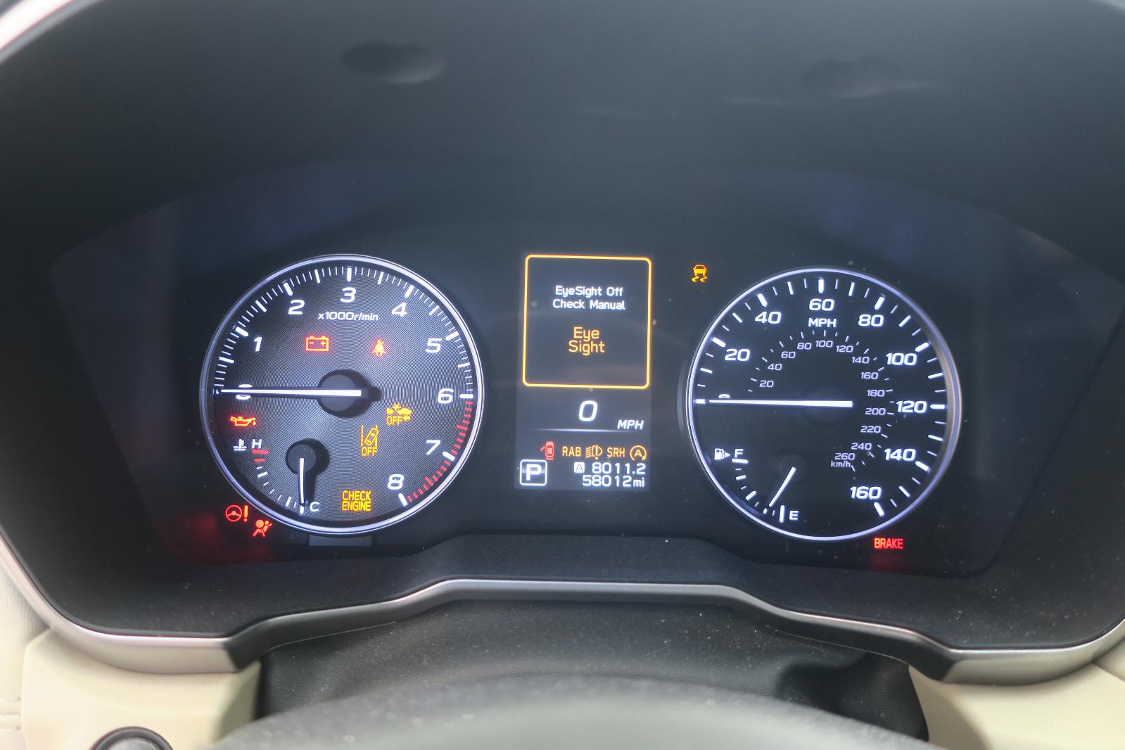 2020 Subaru Legacy Speedometer Assembly