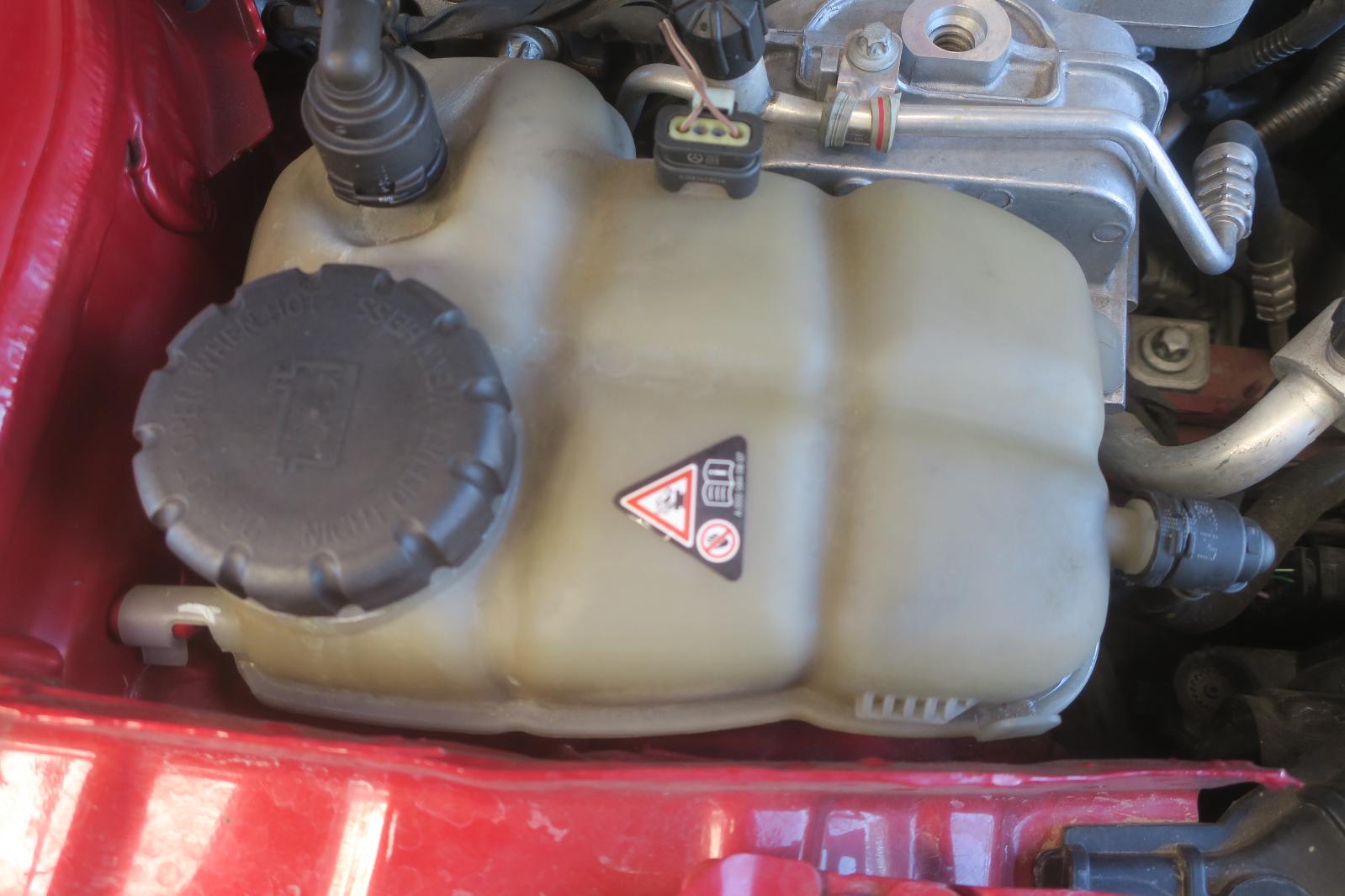 Coolant Overflow Reservoir