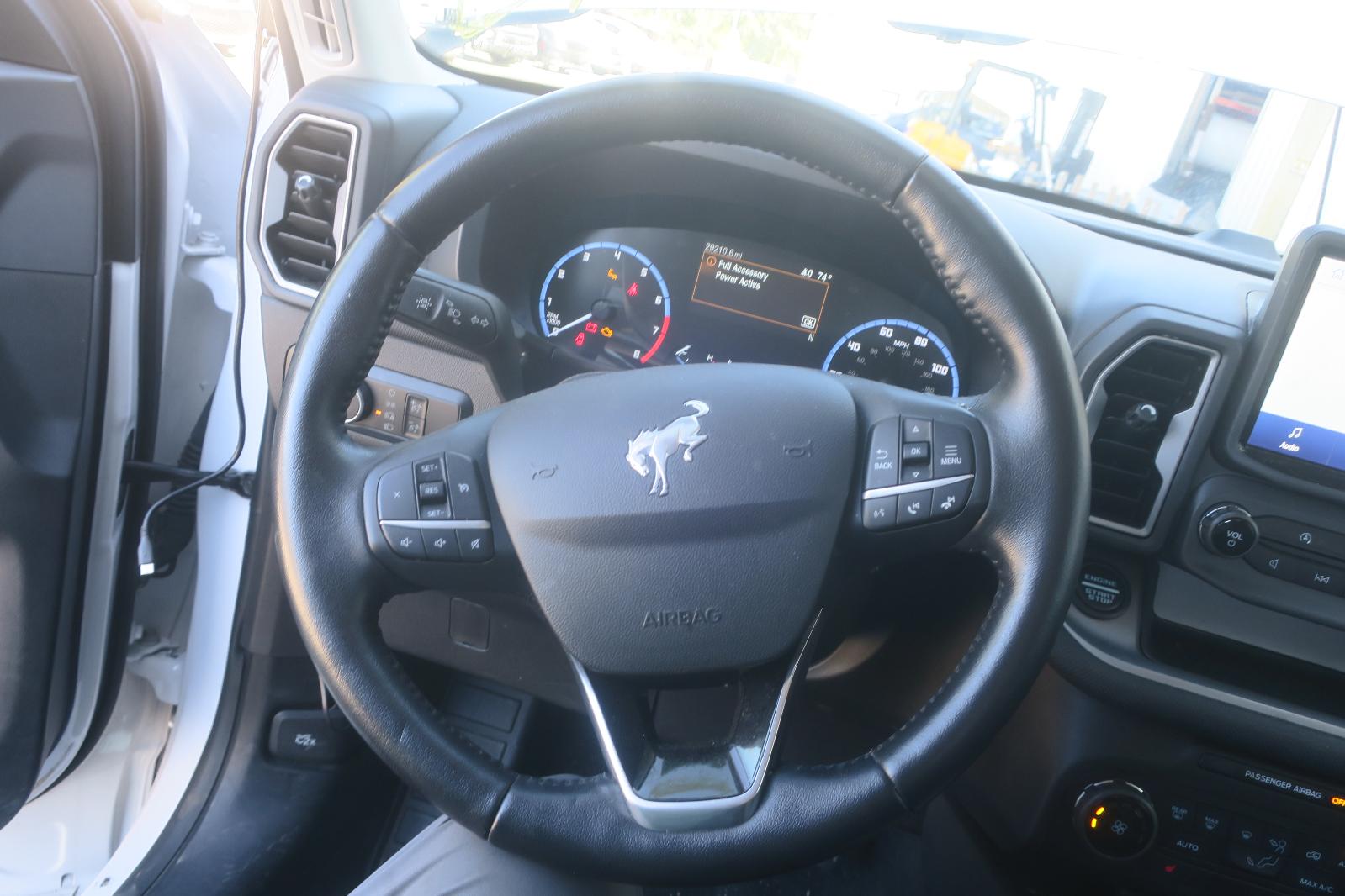 2022 Ford Bronco Sport Steering Wheel