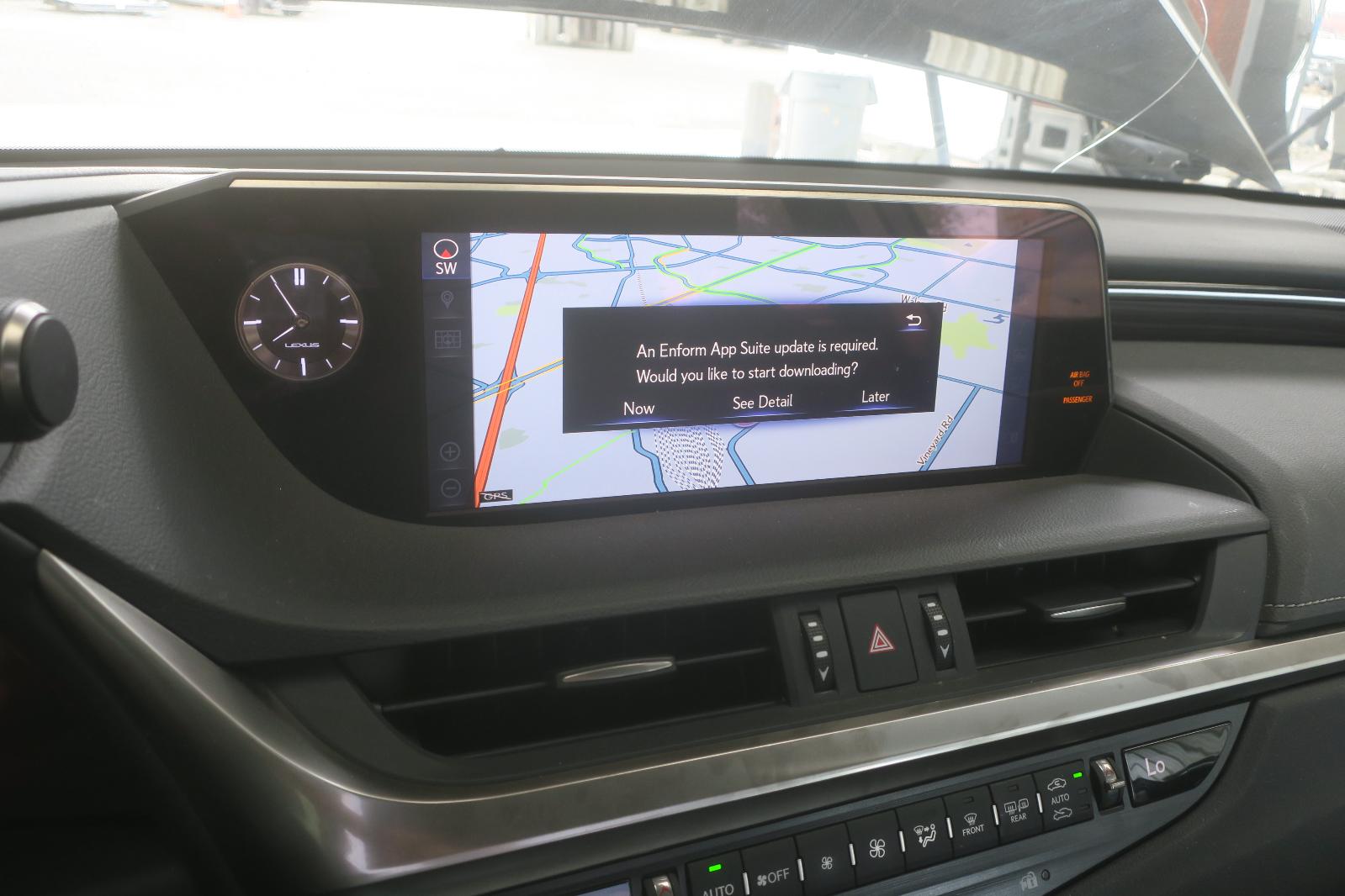 2019 Lexus ES 350 Info-GPS-TV Screen