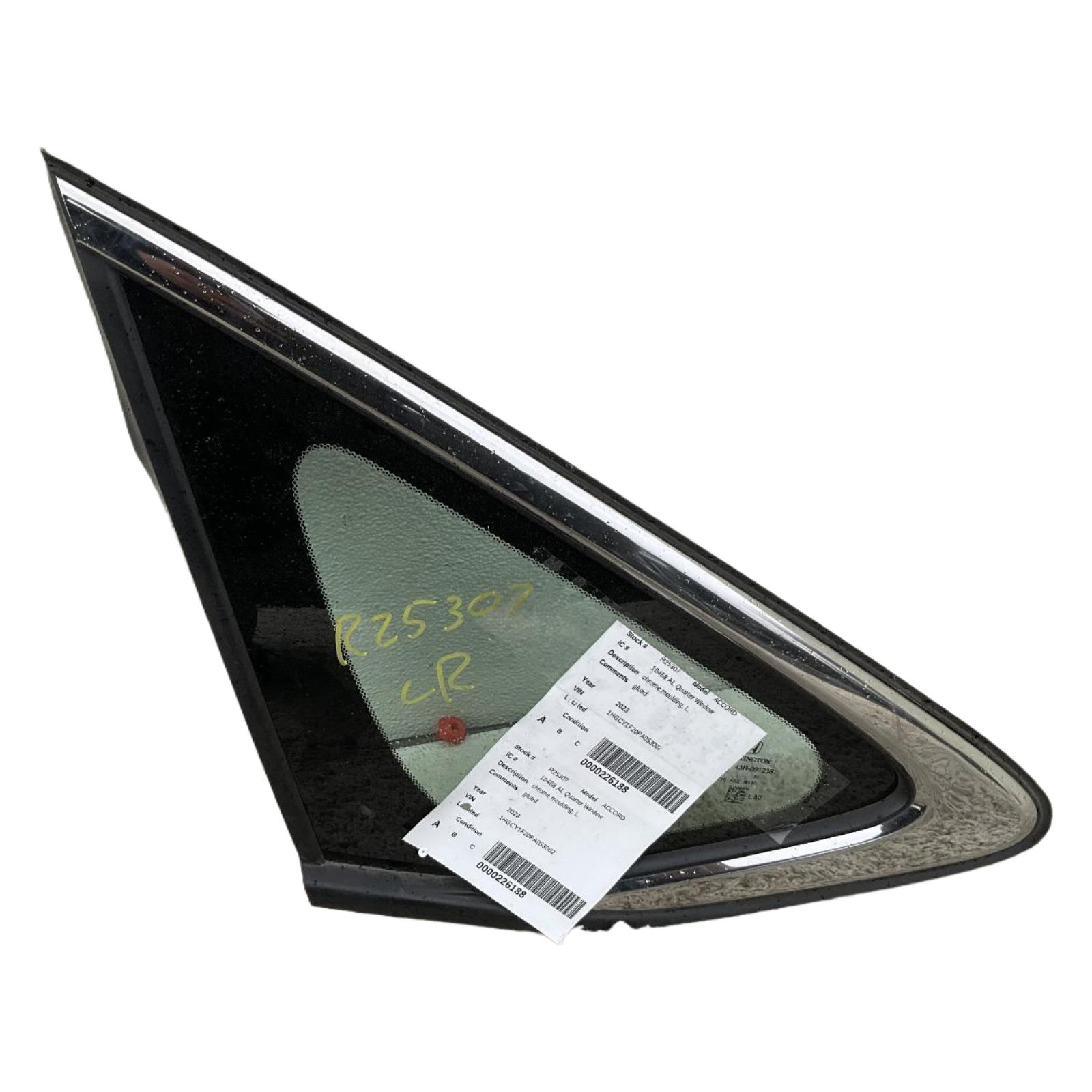 Rear Quarter Glass