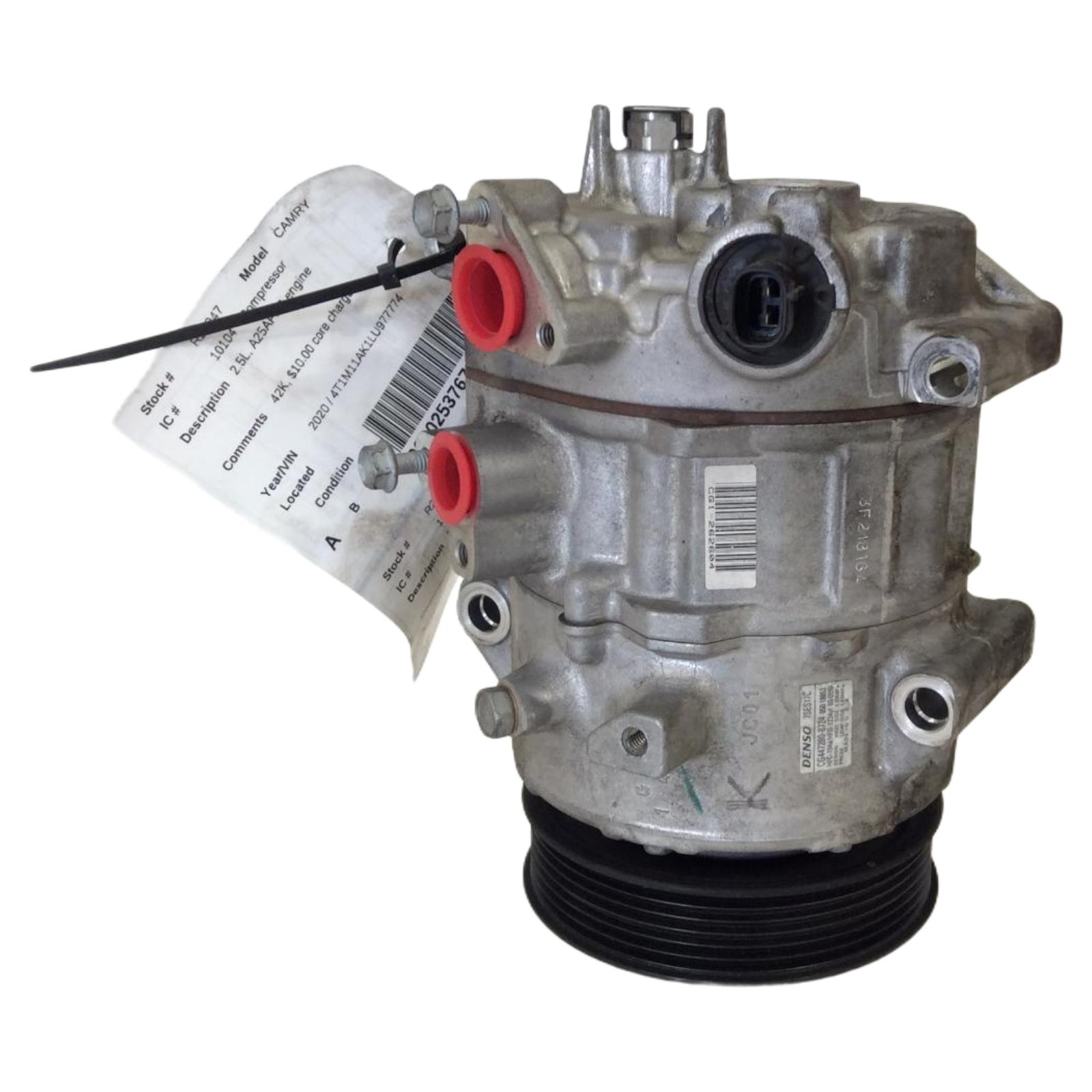 2020 Toyota Camry AC Compressor