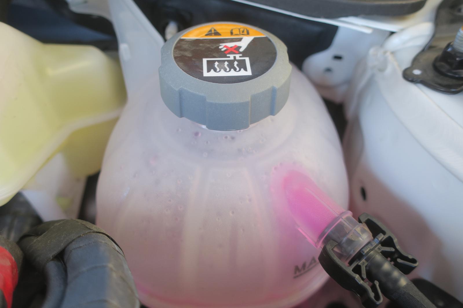 Coolant Overflow Reservoir