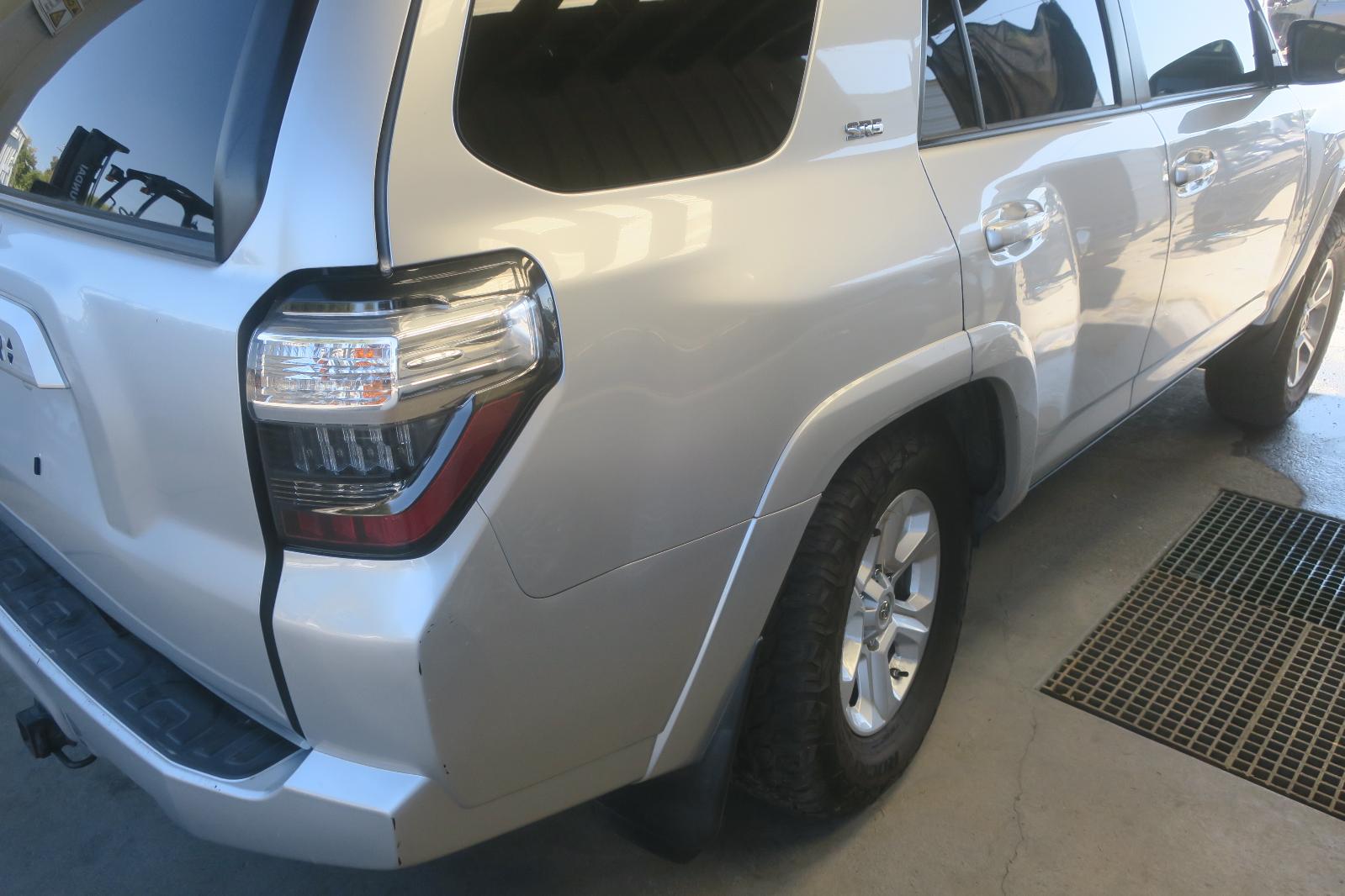 2021 Toyota 4Runner Rear Quarter Panel