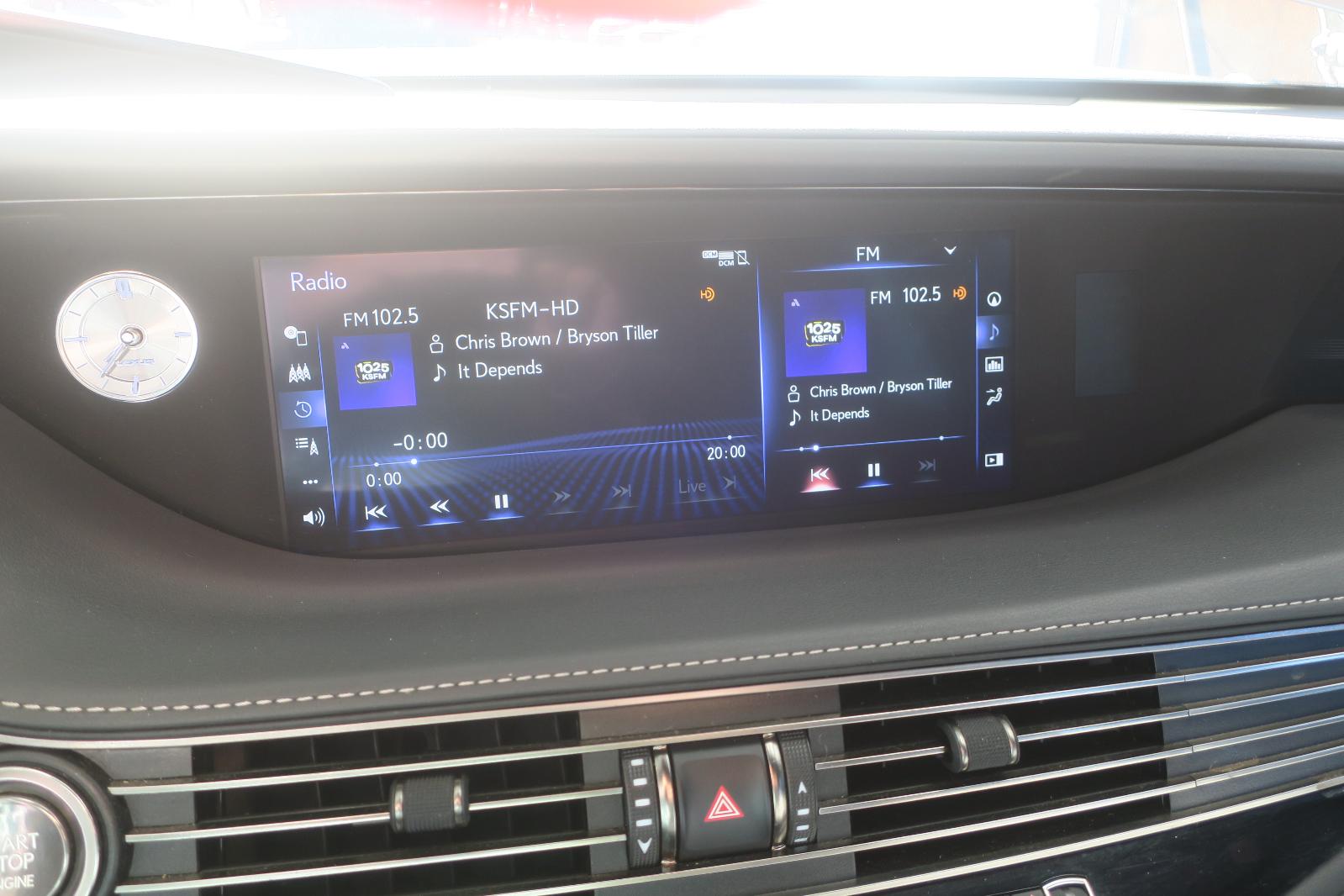 2018 Lexus Ls500 Info-GPS-TV Screen
