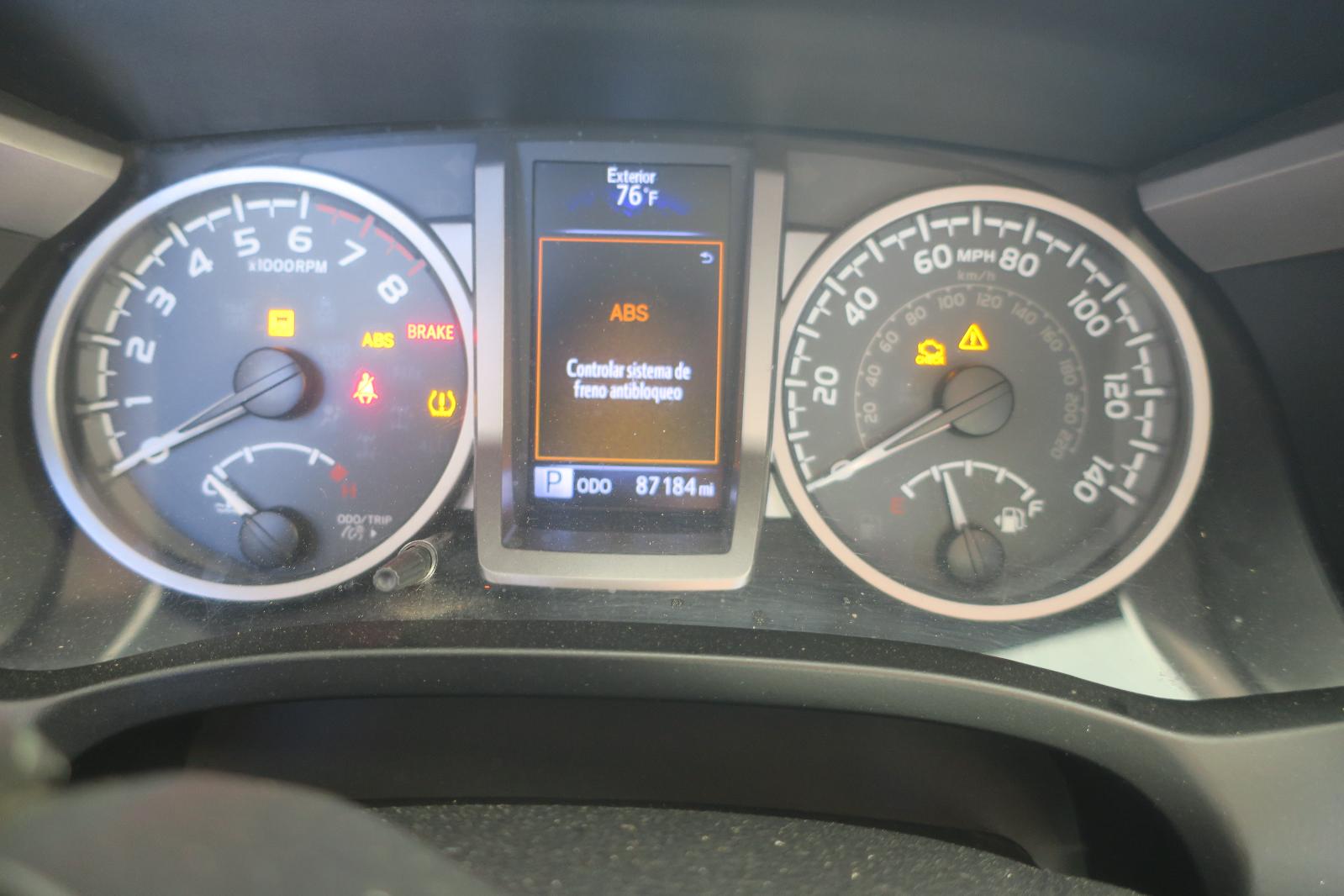 2017 Toyota Tacoma Speedometer Assembly